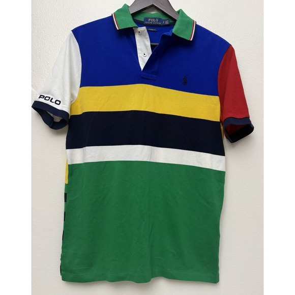 Polo Ralph Lauren Other - NWOT Ralph Lauren Polo Rugby Shirt Men's Sz S Color block Preppy